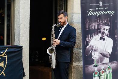 Saxofonista Tiago Vigia